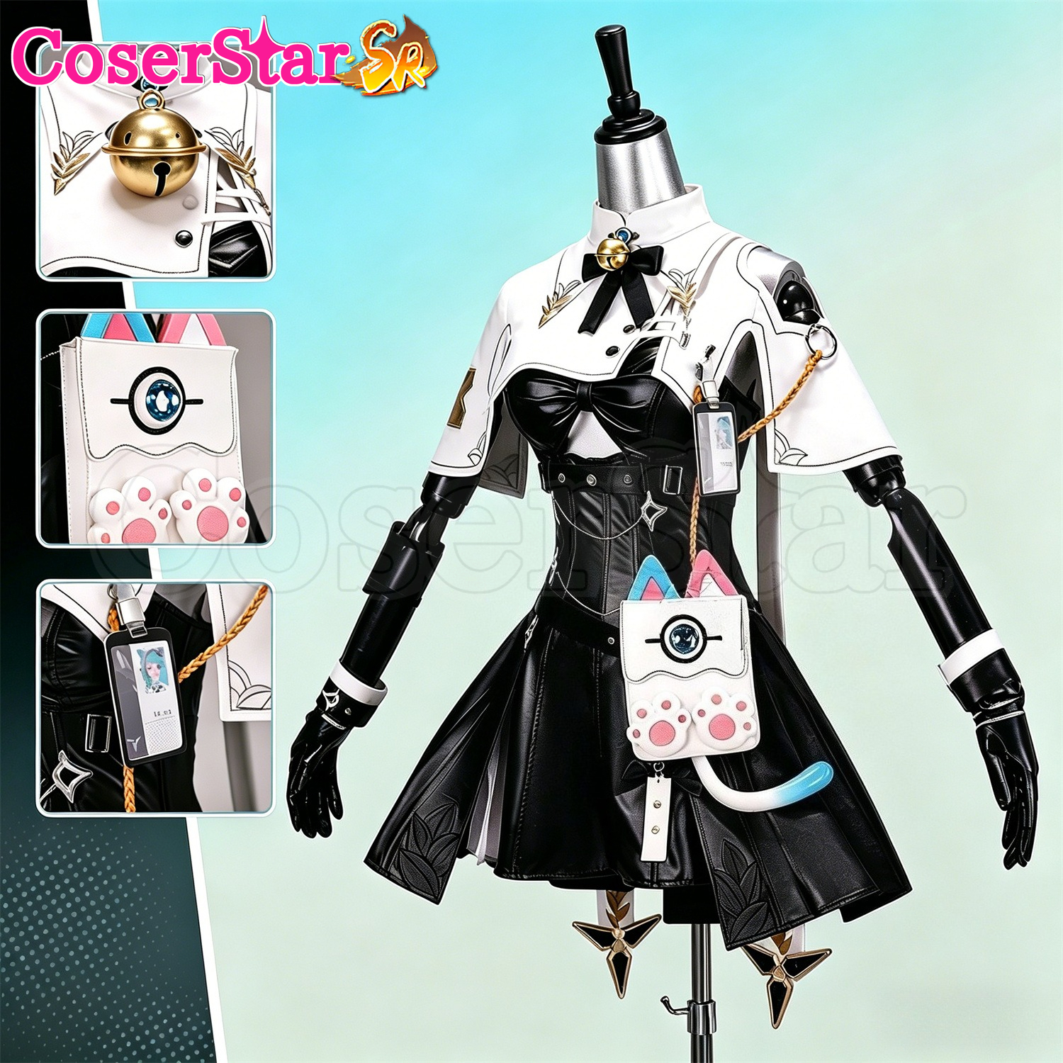 Cosplay Anime Shoes - CoserStar-SR Neverness to Everness NTE Mint