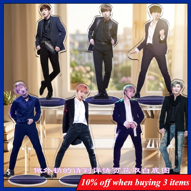 Anime Cosplay Rental - Anime Peripherals Kim Taehyung Figure Acrylic