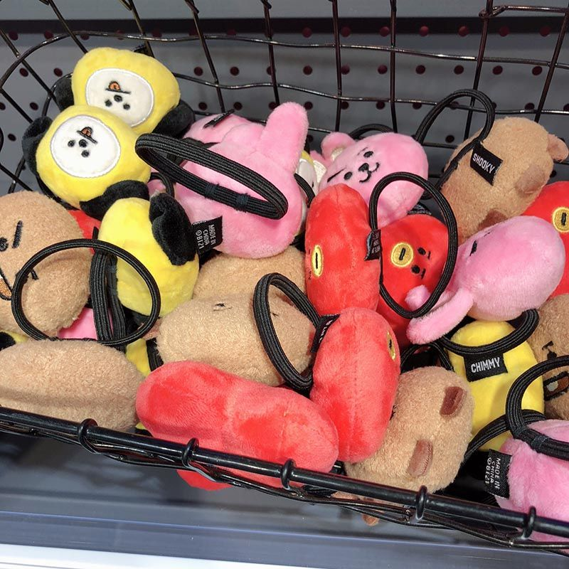Anime Cosplay Images - Kawaii BT21 Plush Hair Rope Anime