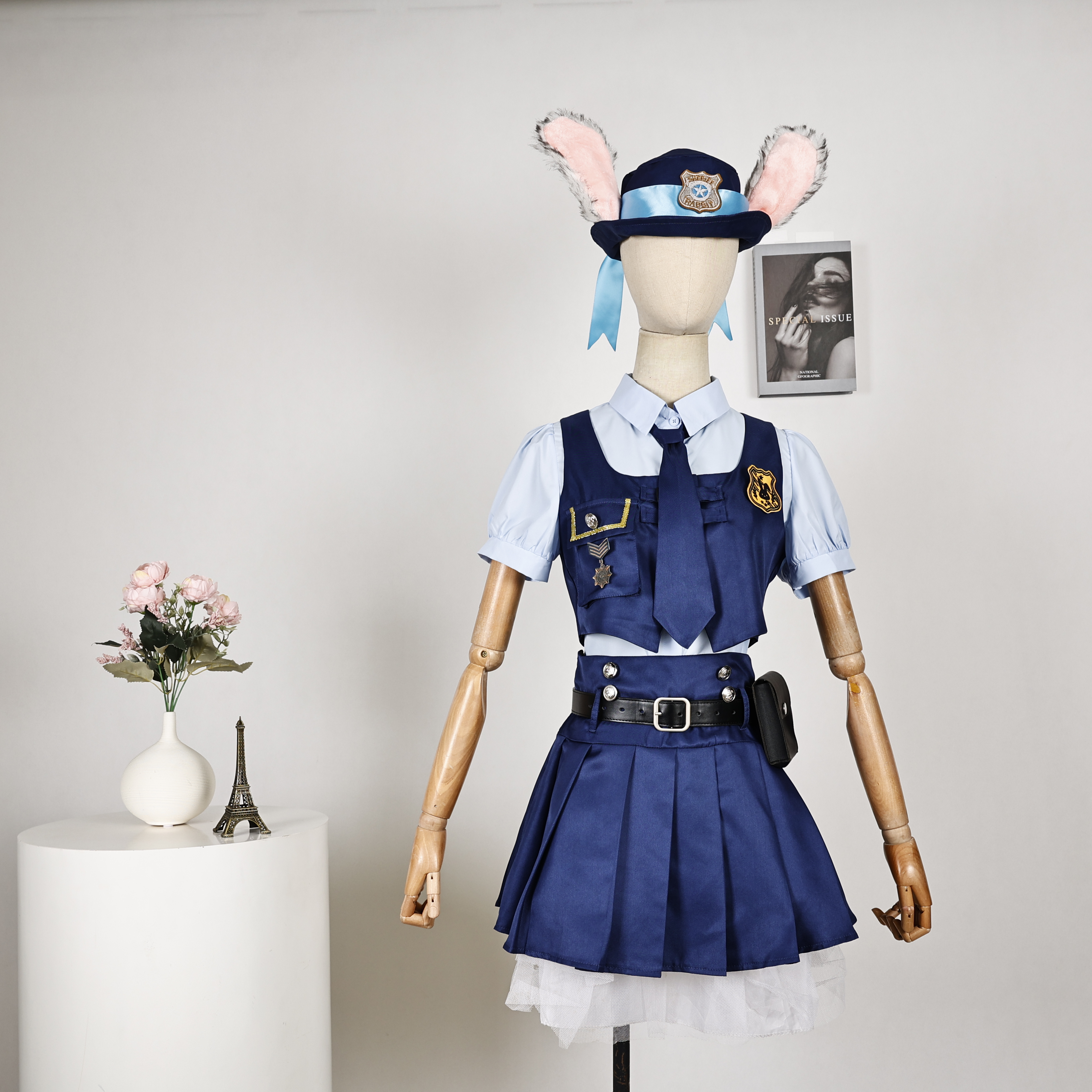 Cosplay Anime Bunny Girl - Judy Nick Cosplay Dress Zootopia Bunny