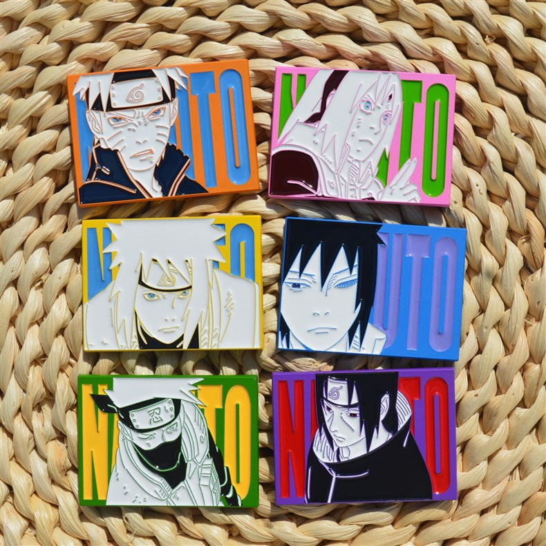 Anime Cosplay Naruto - Kakashi Uchiha Sasuke Pins Pendant Anime