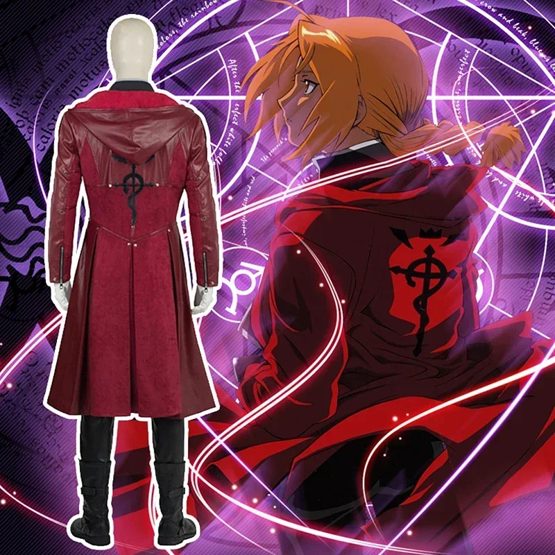 Fullmetal Alchemist Coat - ♥2026 New Halloween Costume Cosplay Anime