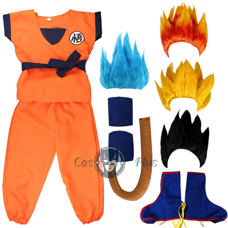 Anime Cosplay Kid - Holiday Suits Son Goku Carnival anime