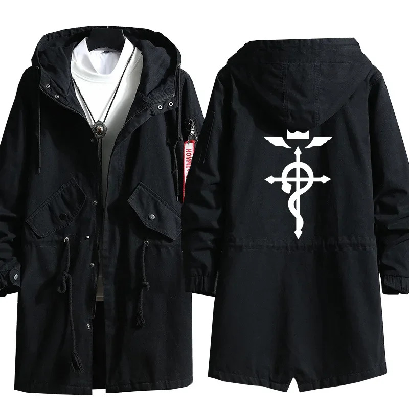 Fullmetal Alchemist Coat - NewAnime Fullmetal Alchemist Cosplay Long Hoodie