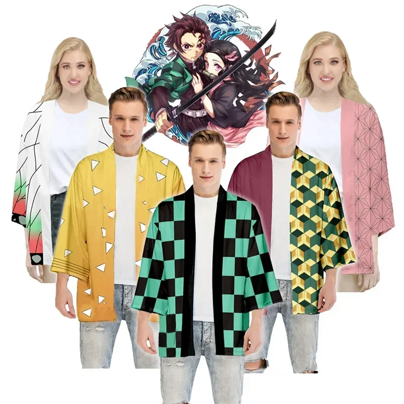 Anime Cosplay Nezuko - Kimetsu No Yaiba Nezuko Tanjirou Kimono