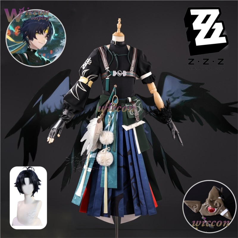 Anime Cosplay Zzz - PandaRich Game Zenless Zone Zero Asaba