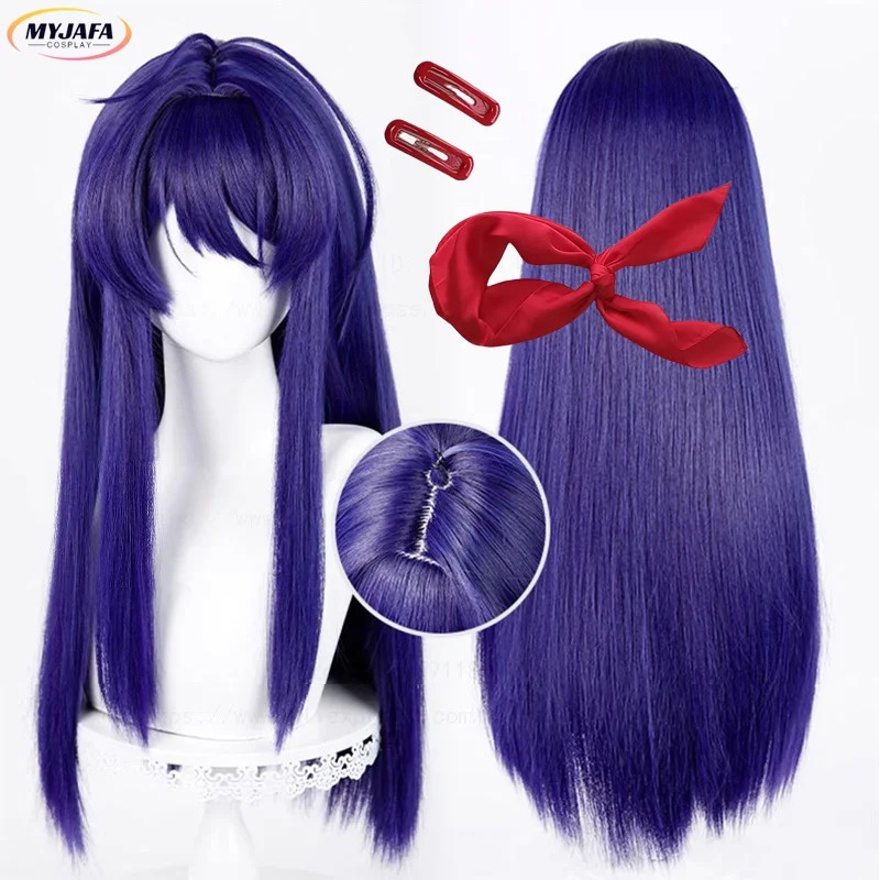 Anime Cosplay Blue Hair - High Quality Kind Mita Cosplay Wig