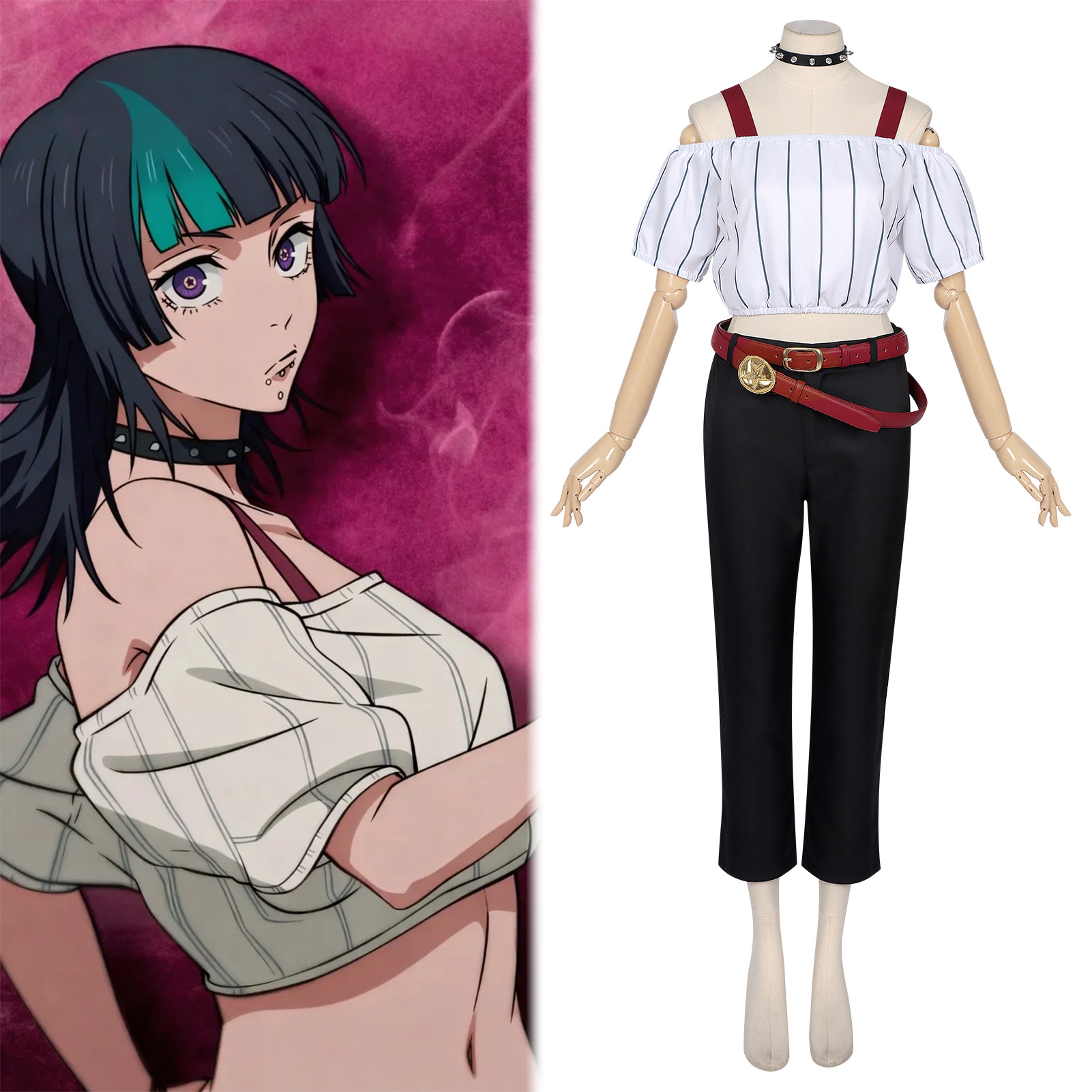 Anime Cosplay Jujutsu - Anime Jujutsu Kaisen Culling Game Kirara