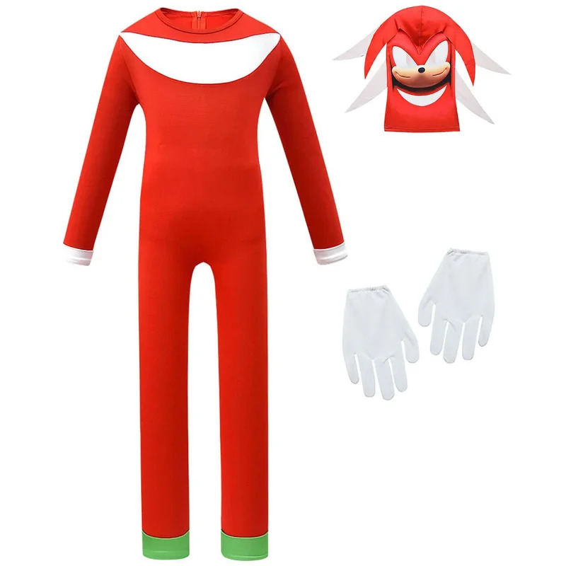 Anime Cosplay Kid - 2025 New Kids Sonic Knuckles Anime