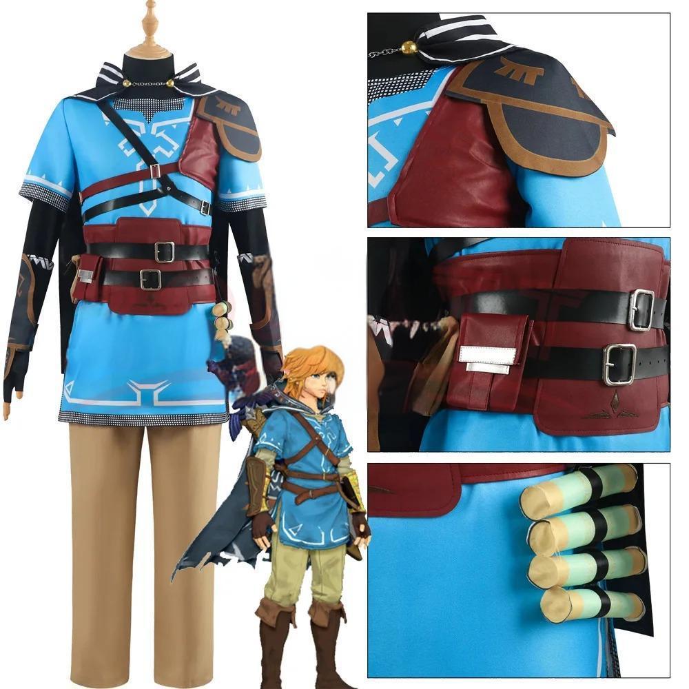 Link Cosplay Costume Game Tear - Anime Cosplay Kid avaliação e preço