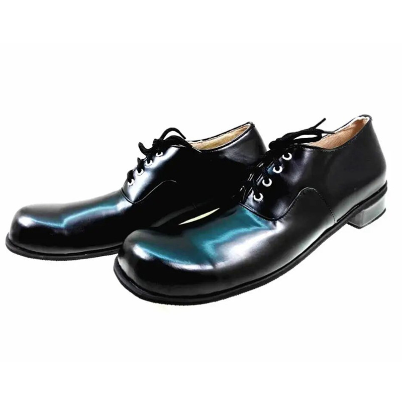 34cm Leather Anime Clown Shoes - Anime Cosplay For Black Guys avaliação e preço