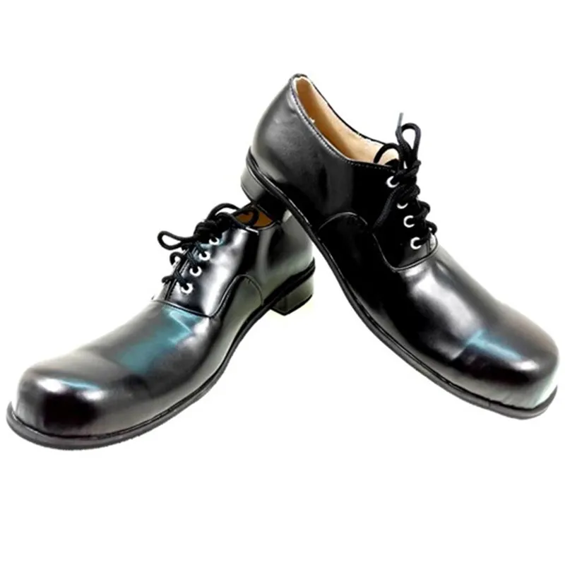 34cm Leather Anime Clown Shoes - Anime Cosplay For Black Guys avaliação e preço