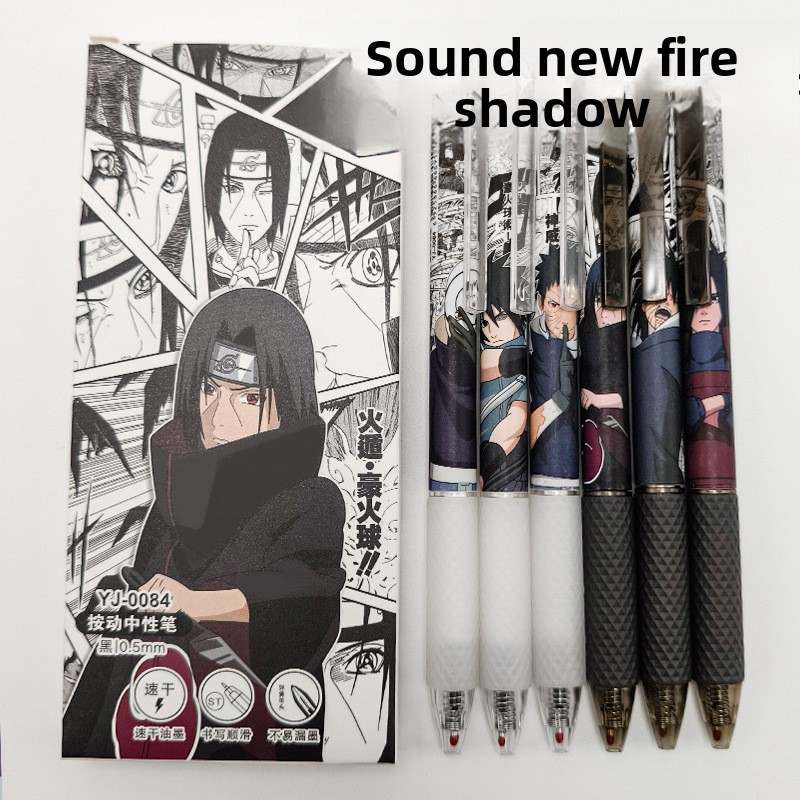Anime Naruto Gel Pen Cute Cart - Anime Cosplay Naruto avaliação e preço