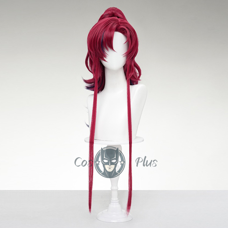 Arknights Yu Cosplay Wig Crims - Anime Cosplay Dress For Men avaliação e preço