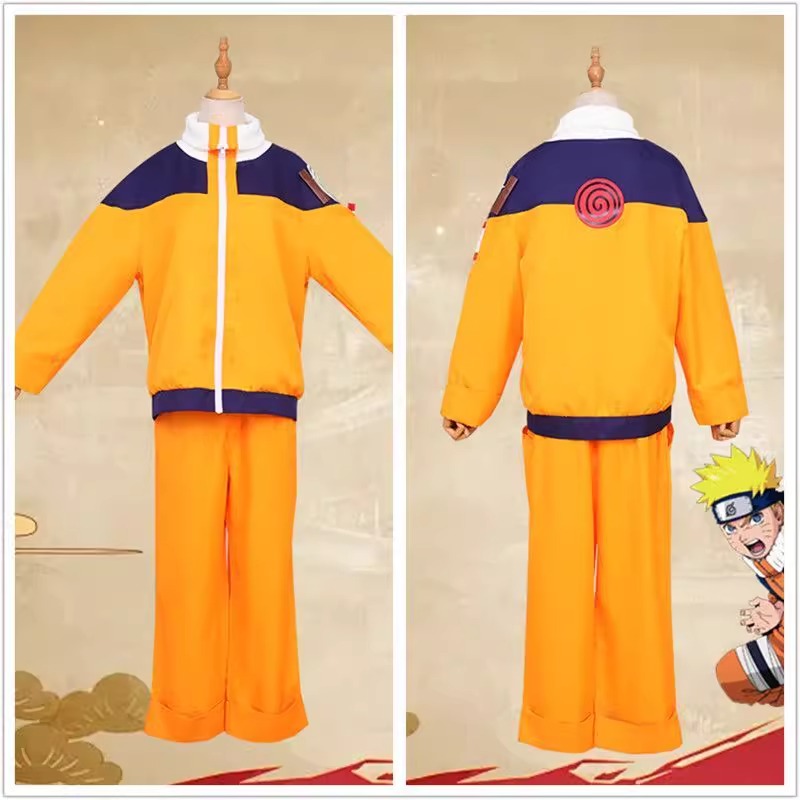Uzumaki Cosplay Costume Orange - Anime Cosplay Naruto avaliação e preço