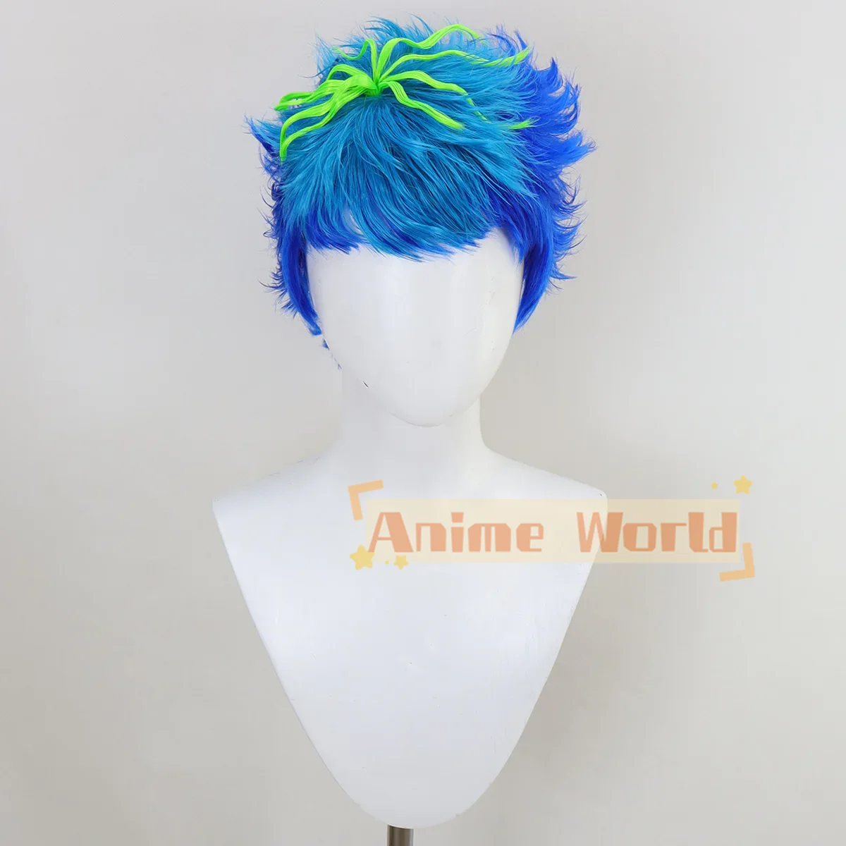 Your Turn To Die Naomichi Kuru - Anime Cosplay Blue Hair avaliação e preço