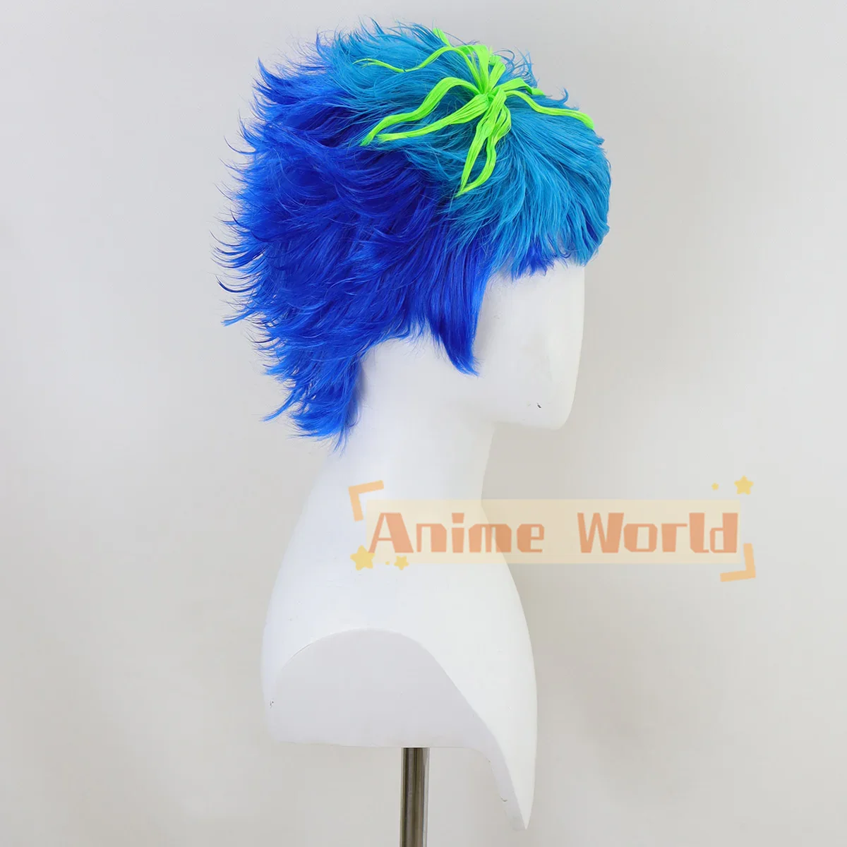 Your Turn To Die Naomichi Kuru - Anime Cosplay Blue Hair avaliação e preço