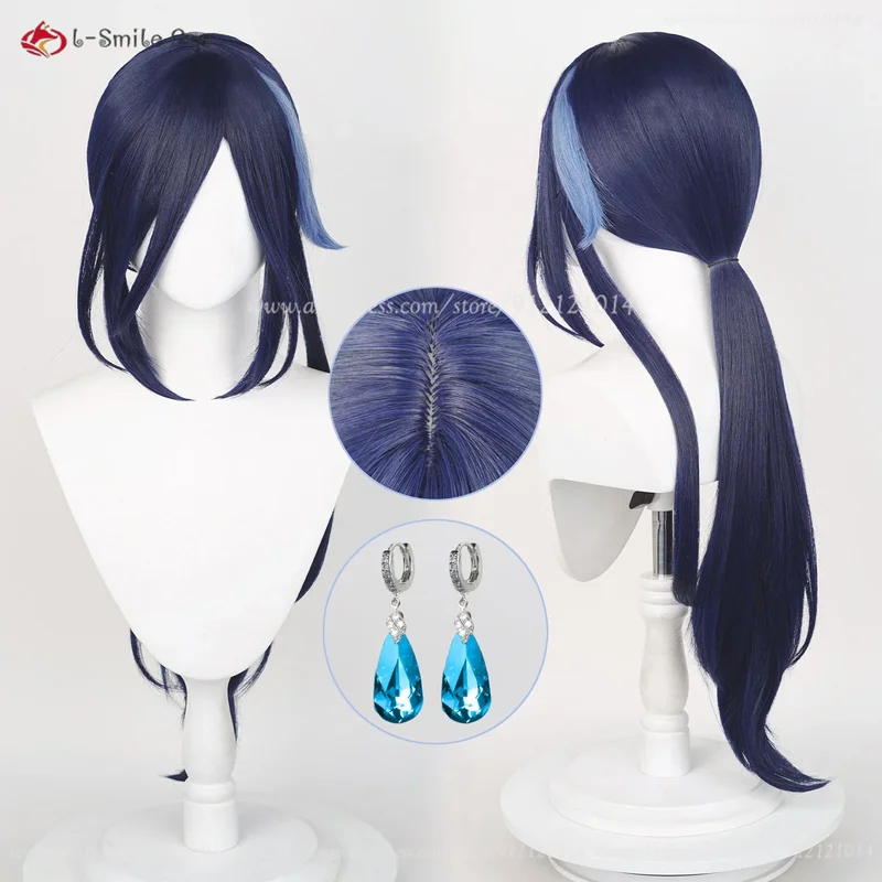 xiaoxiao Fontaine Clorinde Cos - Anime Cosplay Blue Hair avaliação e preço