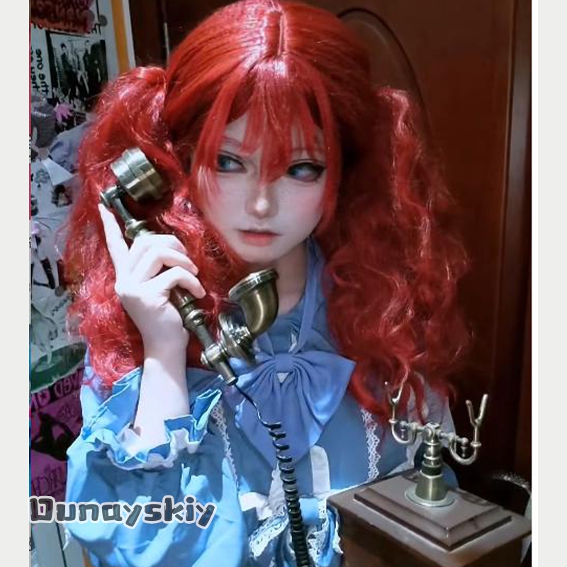 Hemera*/Poppy Game Cosplay Cos - Anime Cosplay Blue Hair avaliação e preço
