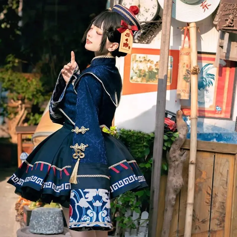 Lolita Chinese Style Sweet Dre - Queen Anime Cosplay avaliação e preço