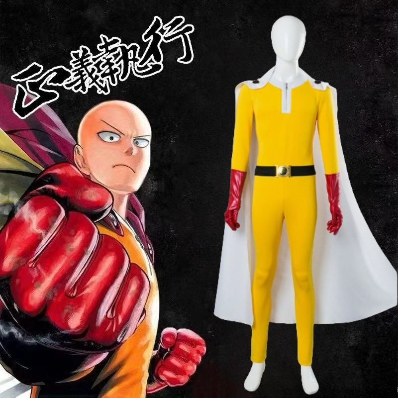 One Punch Man Saitama Cosplay  - Anime Cosplay One Punch Man avaliação e preço
