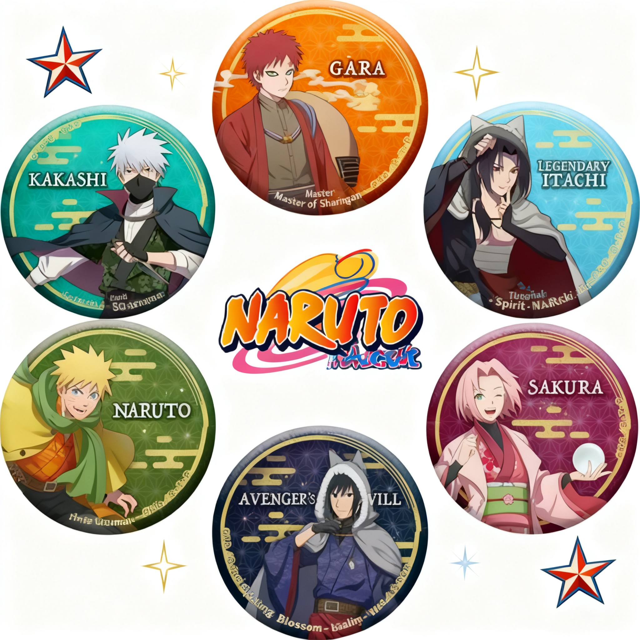 Anime Badge Naruto Cosplay Pin - Anime Cosplay Naruto avaliação e preço