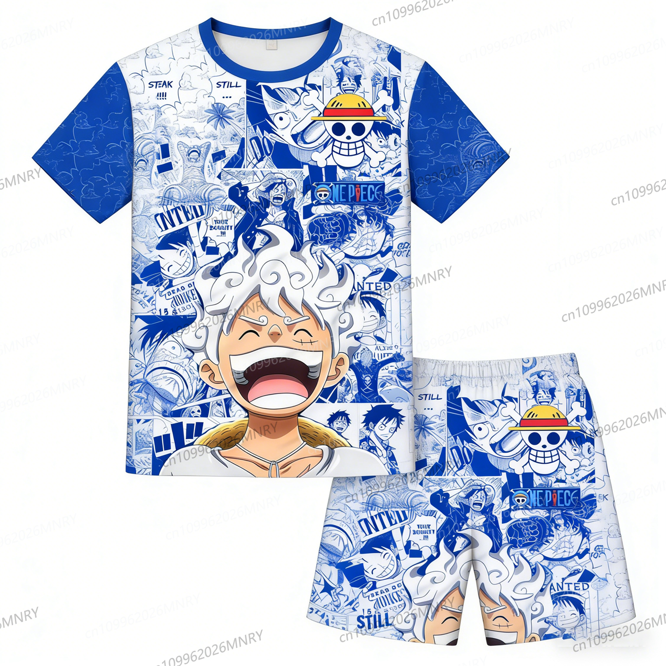 Anime One Piece 2 piece set Co - Anime Cosplay Anime avaliação e preço