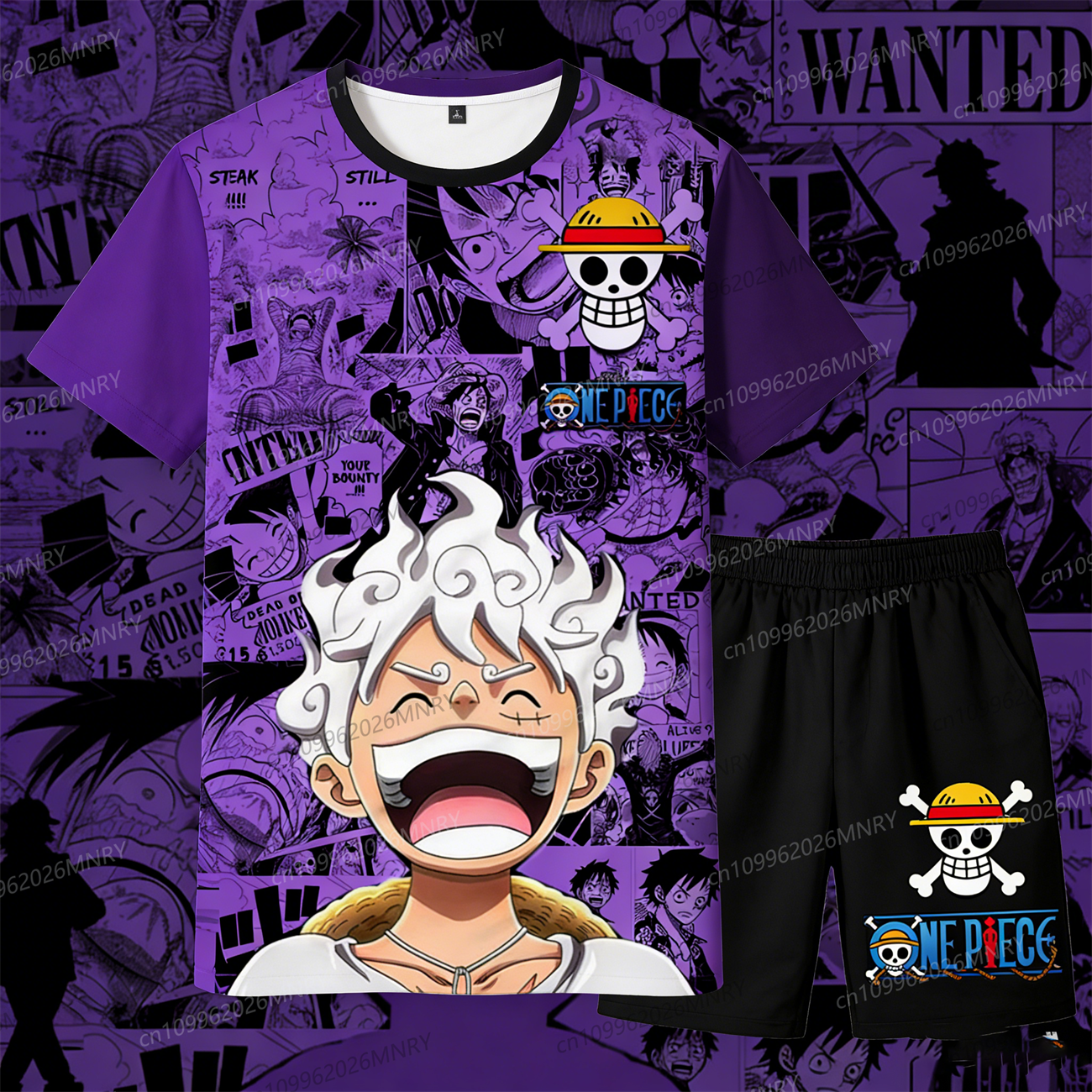 Anime One Piece 2 piece set Co - Anime Cosplay Anime avaliação e preço