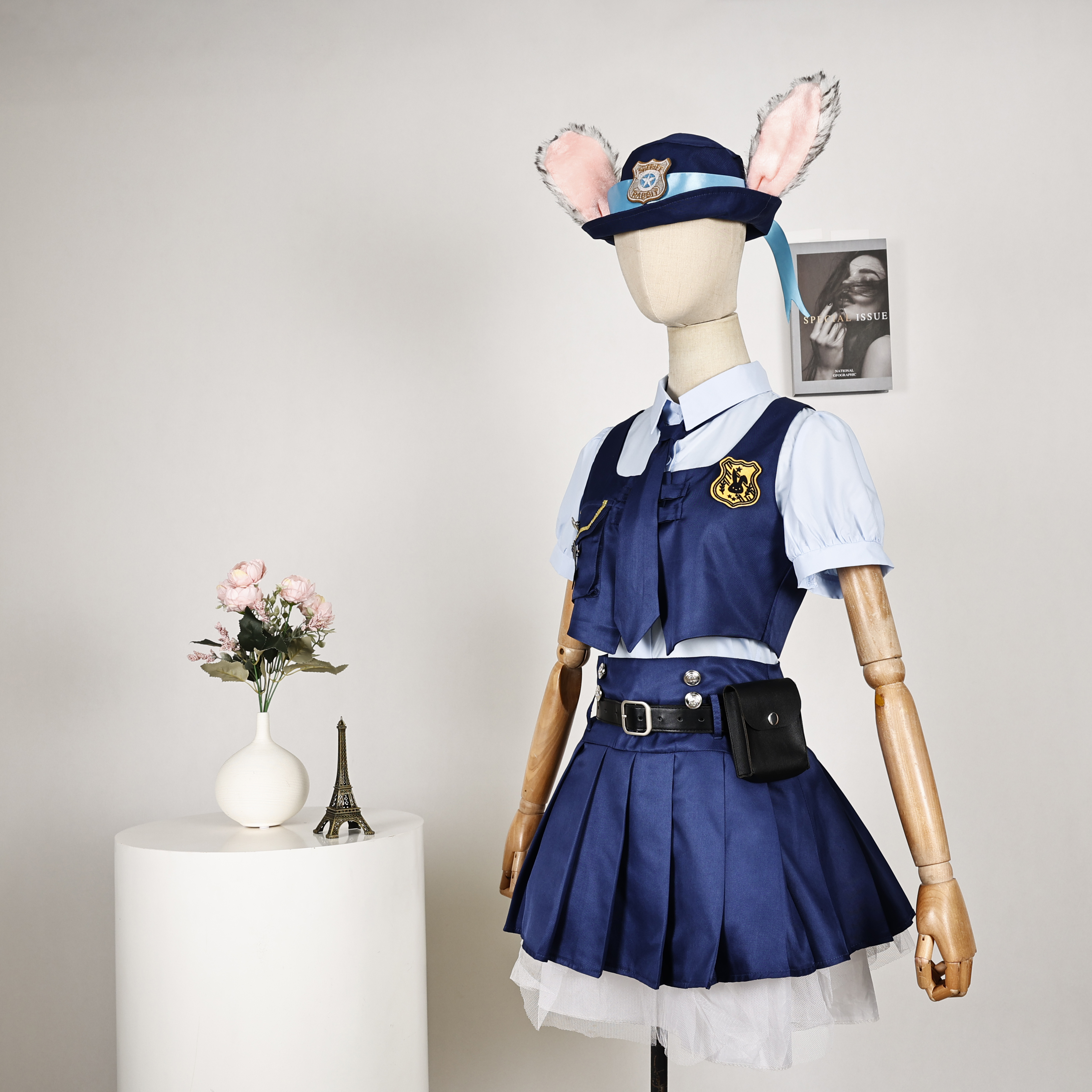 Judy Nick Cosplay Dress Zootop - Cosplay Anime Bunny Girl avaliação e preço