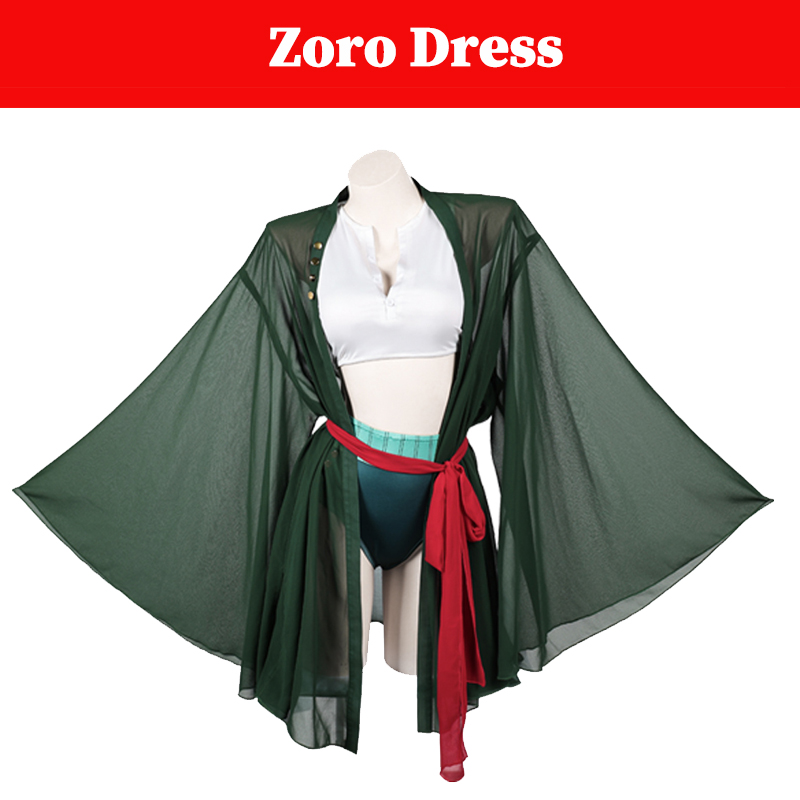 Women Pirate Roronoa Cosplay Z - Anime Zoro Cosplay Female avaliação e preço