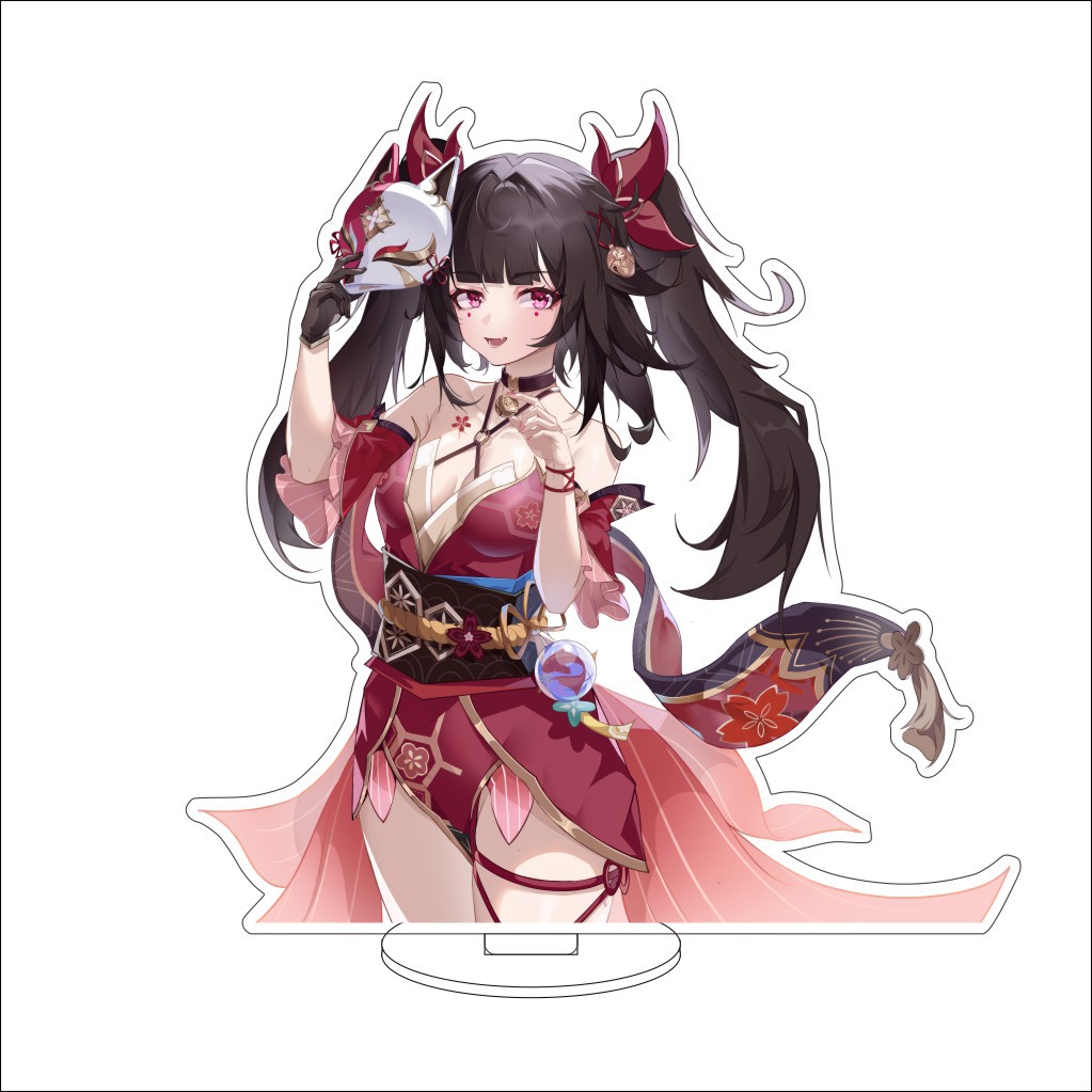 16CM Game Anime Honkai: Star R - Anime Cosplay Rental avaliação e preço