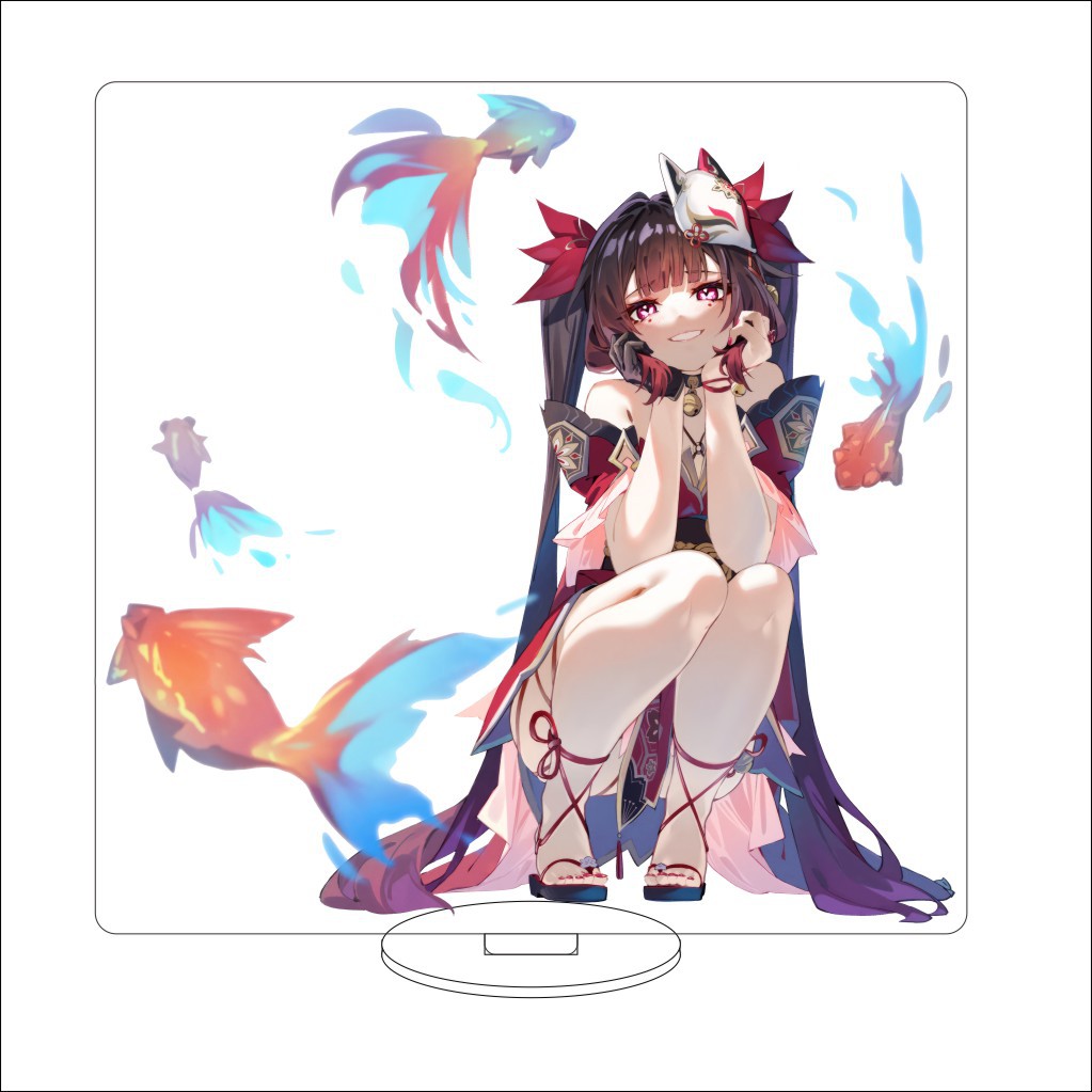 16CM Game Anime Honkai: Star R - Anime Cosplay Rental avaliação e preço