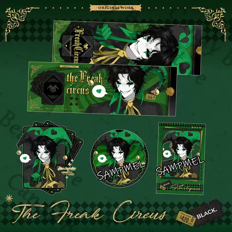 Anime ‌The Freak Circus Pierro - Anime Cosplay Images avaliação e preço