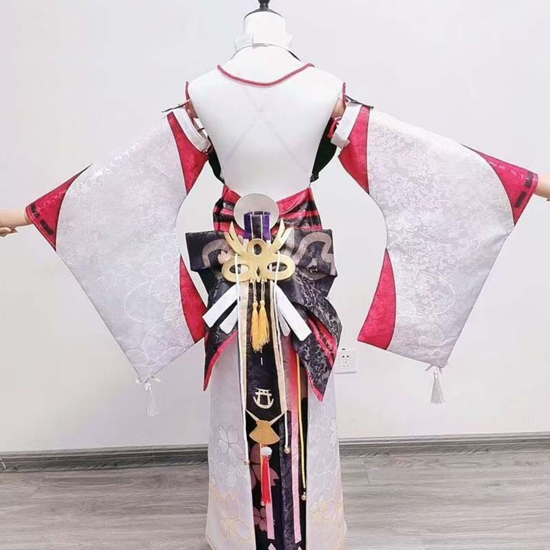 Yae Miko Full Set Guuji Yae Co - Cosplay Anime Yae Miko avaliação e preço