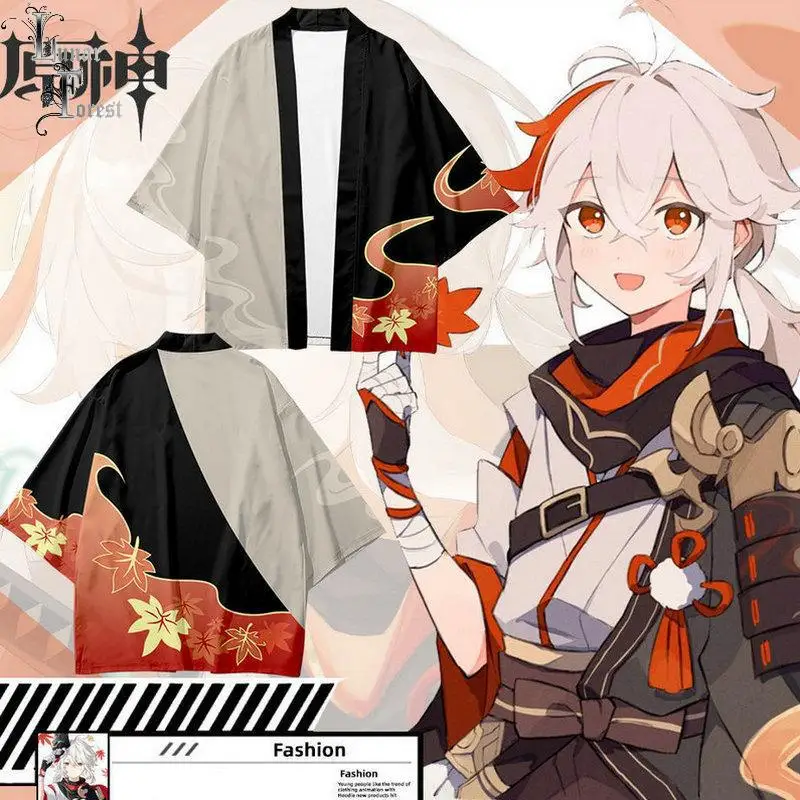 Genshin Impact Kaedehara Kazuh - Anime Cosplay Japanese avaliação e preço