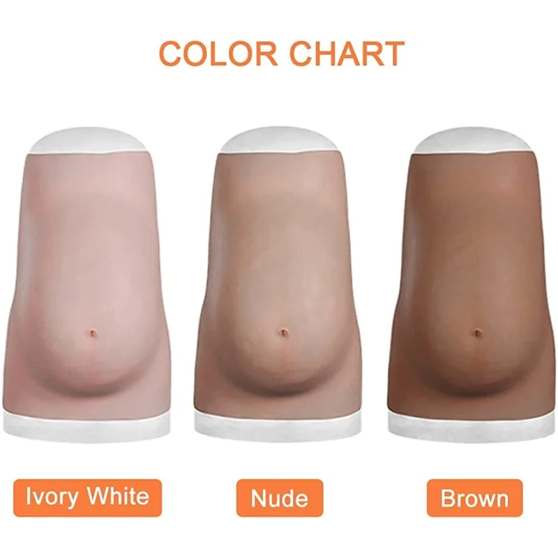 No Mudline Pregnant Belly Fals - Anime Cosplay Pregnant avaliação e preço