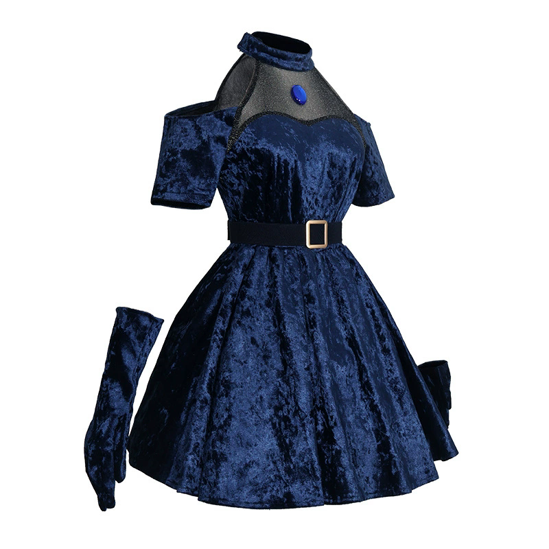 Mizi Cosplay Anime Alien Stage - Anime Cosplay Blue Hair avaliação e preço