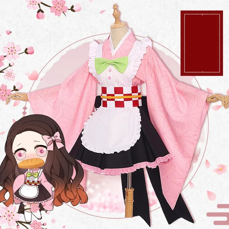 A2025 New Anime Cosplay Costum - Anime Cosplay Nezuko avaliação e preço