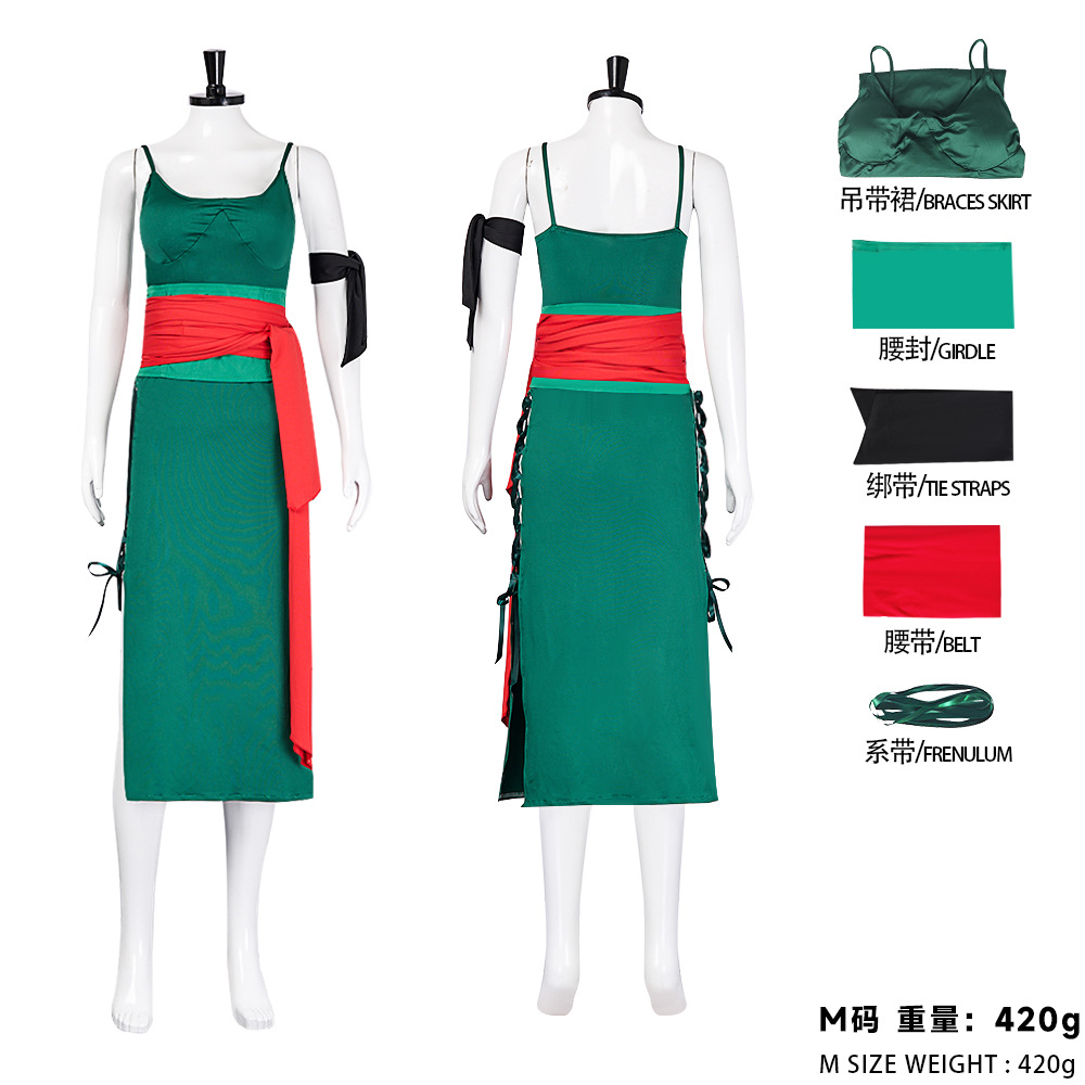 Roronoa Zoro Sexual Women Cosp - Anime Zoro Cosplay Female avaliação e preço