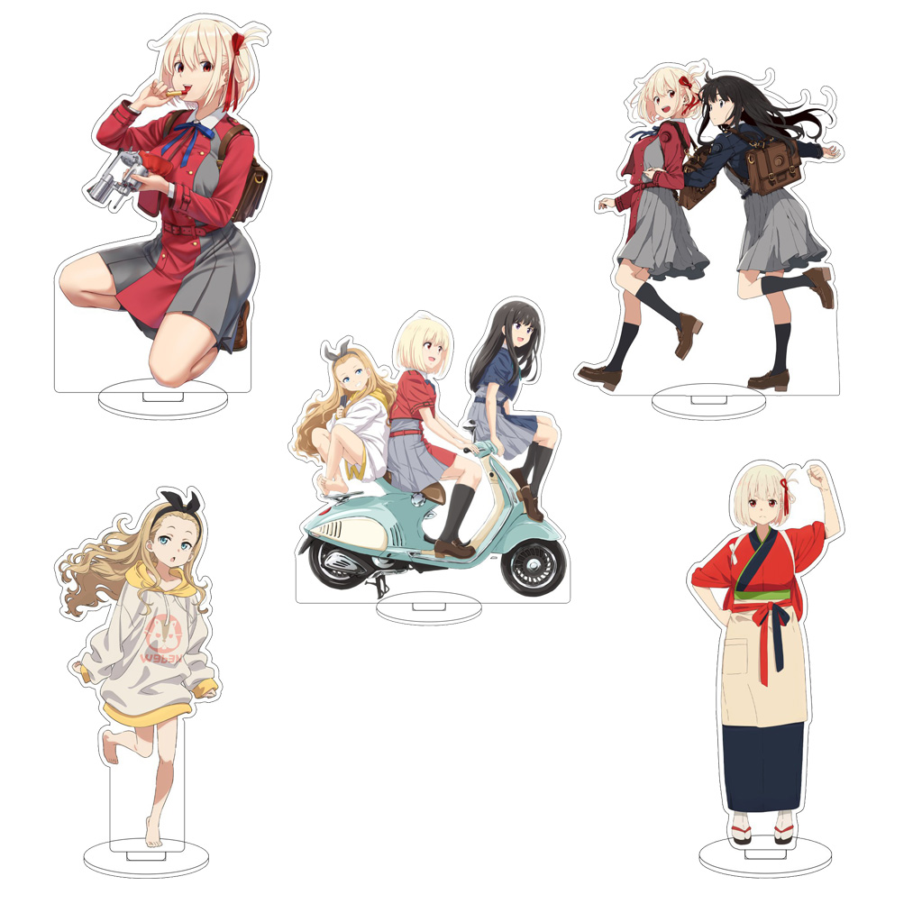 16CM Anime Lycoris Recoil Nish - Anime Cosplay Rental avaliação e preço