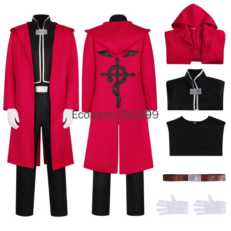 Anime Alchemist Edward Elric C - Fullmetal Alchemist Coat avaliação e preço