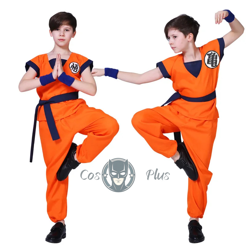 Holiday Suits Son Goku Carniva - Anime Cosplay Kid avaliação e preço