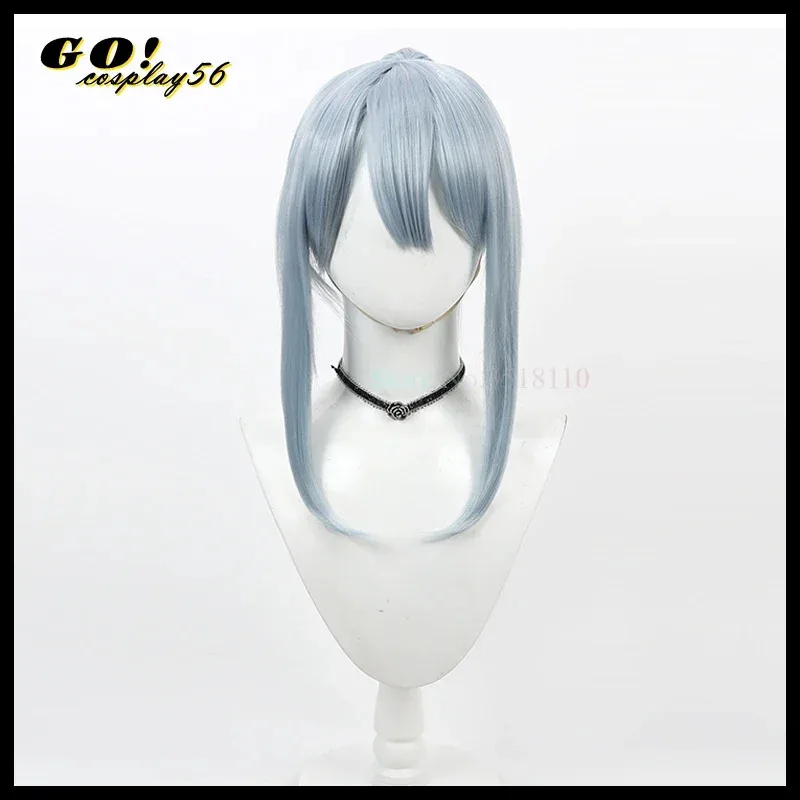 ♥AA Mashle Abyss Razor Cosplay - Anime Cosplay Blue Hair avaliação e preço
