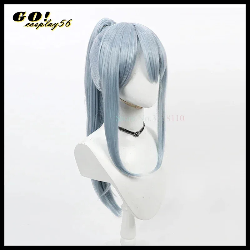 ♥AA Mashle Abyss Razor Cosplay - Anime Cosplay Blue Hair avaliação e preço