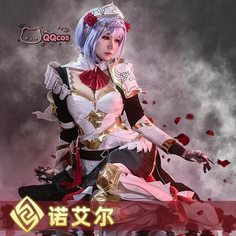 Noelle cosplay Game Cosplay Se - Anime Cosplay Maid avaliação e preço