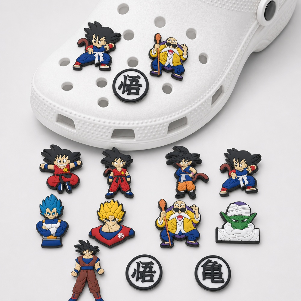 Anime Clog Button Pins Demon S - Anime Cosplay Naruto avaliação e preço