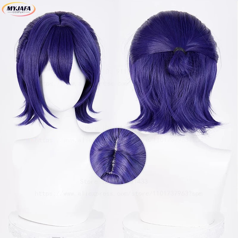 DY20High Quality Tiny Mita Cos - Anime Cosplay Blue Hair avaliação e preço