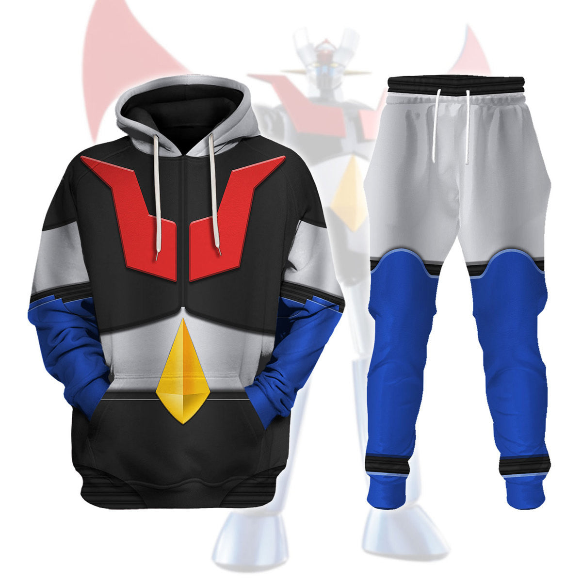 Anime Mazinger Z Cosplay 3D Pr - Anime Cosplay Anime avaliação e preço