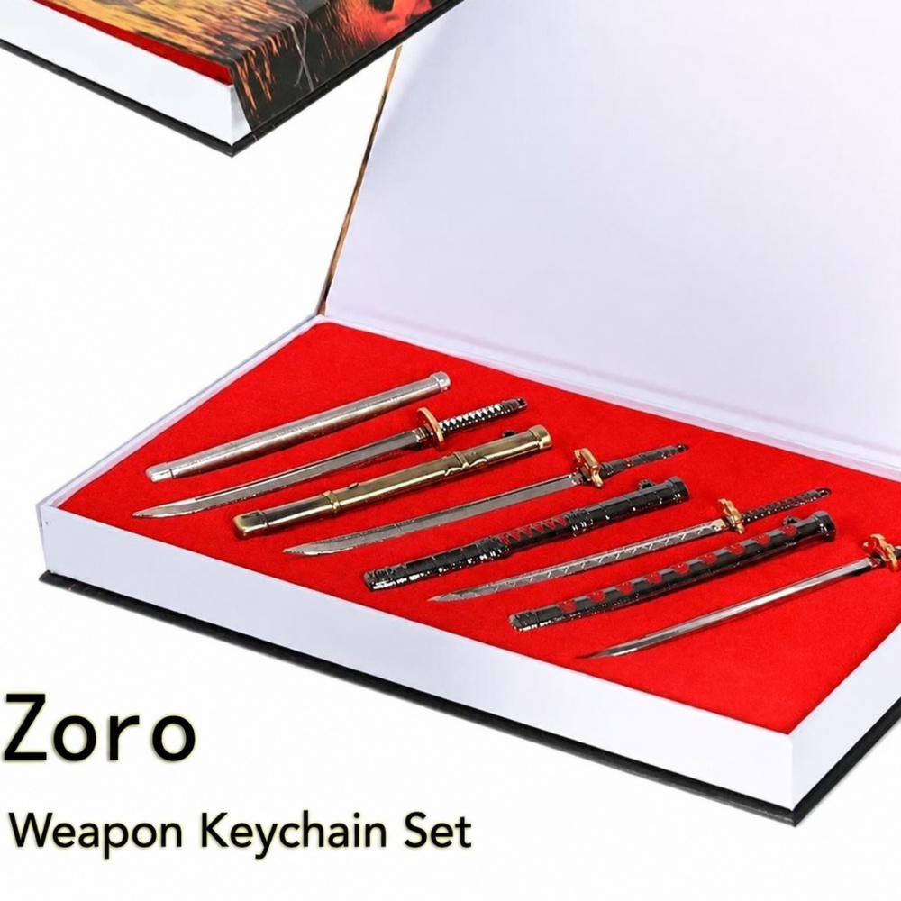 Anime One Piece Zoro Sword Key - Anime Cosplay Katana avaliação e preço