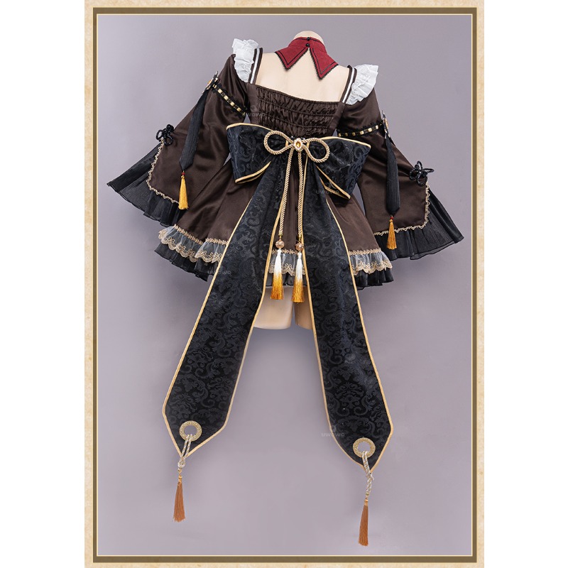Game Genshin Impact Hu Tao Mai - Anime Cosplay Maid avaliação e preço
